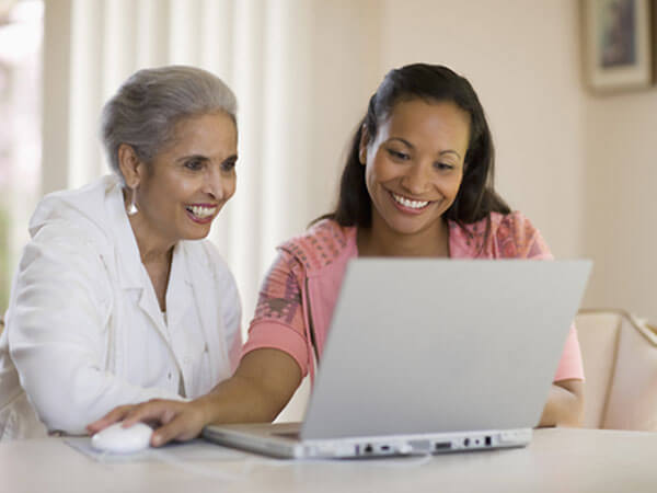 Couple planning their final arrangements together