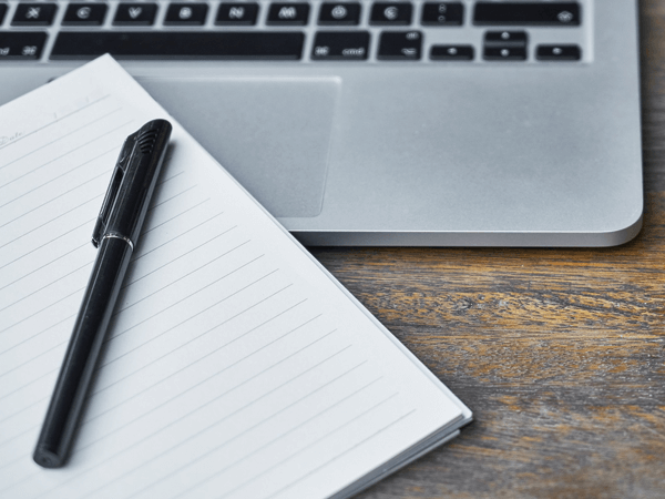Open notebook for community news and events